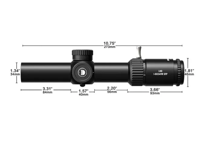 Приціл Discovery Optics LHD 1-6X24FIR SFP (34 мм, з підсвічуванням) Фото 2